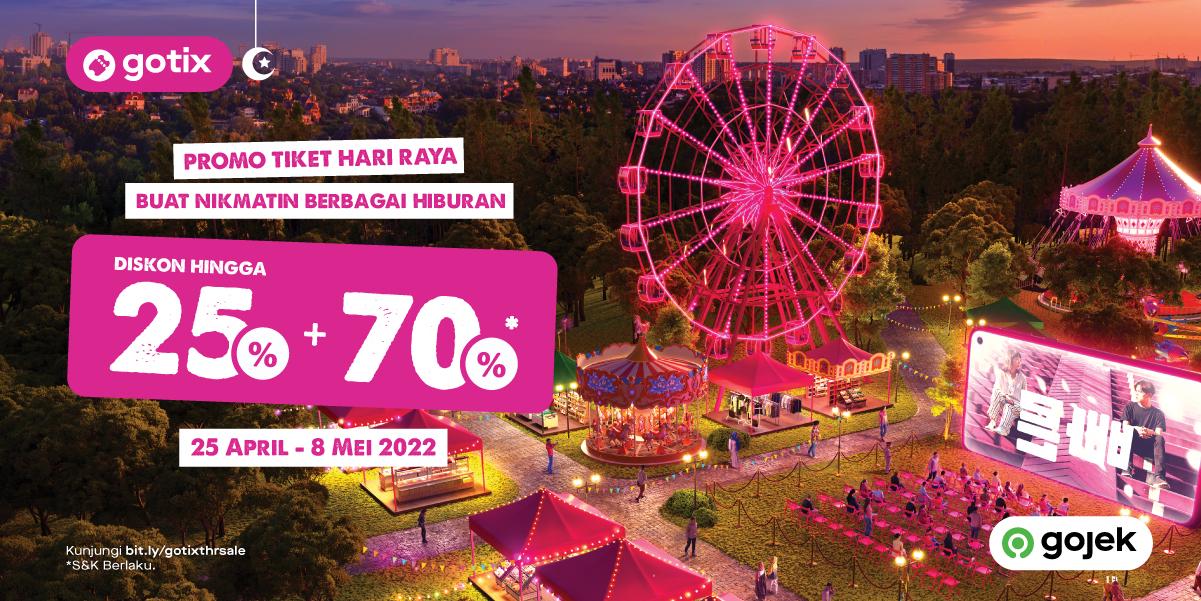 GoTix THR diskon hingga 70%